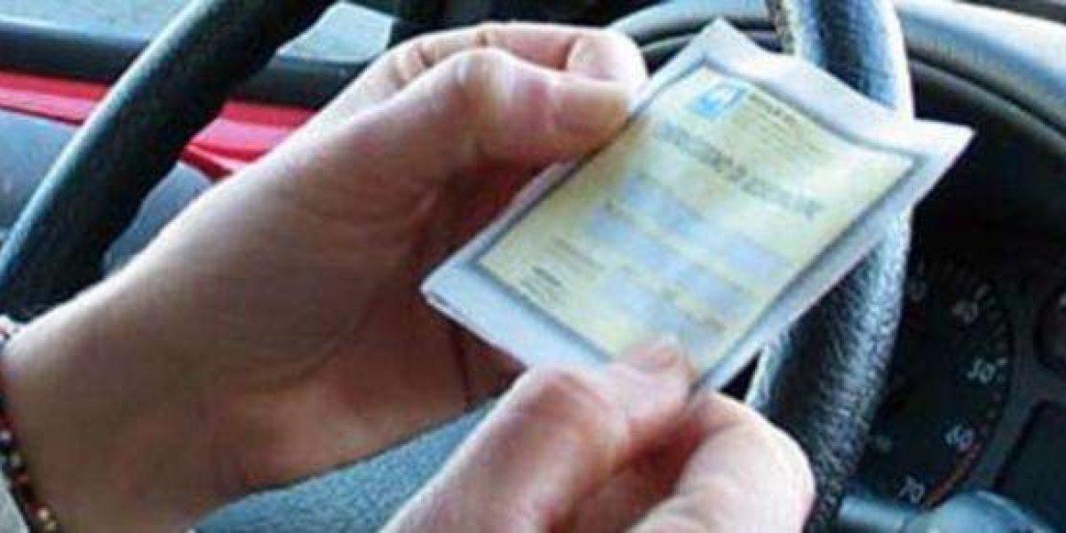 Contrassegno in auto